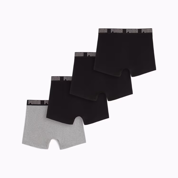 PUMA Men's Boxer Briefs 4-Pack